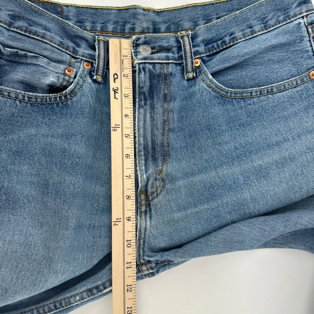 Levi Strauss‎ 505 Mens Jeans 34x34 Medium Wash Straight Leg Denim Zip Fly